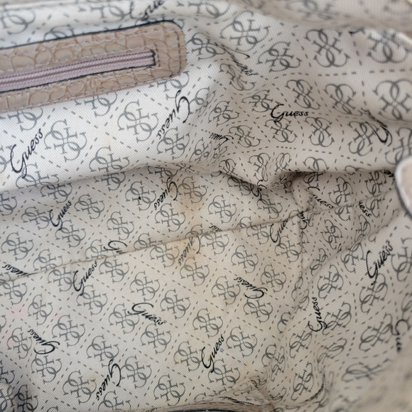 GUESS VINATGE crocodile skin shoulder bag - Picture 10 of 15